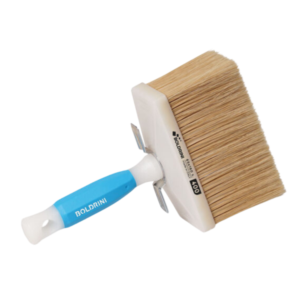 Plafone di buona qualità in setole di sintesi miscelate a setole naturali
Rapporto qualità prezzo favorevole, buona durata e prestazione ideali per l’uso professionale e per il fai da te. Corpo in moplen, per una maggiore resistenza all’immersione in acqua. Molto leggero e resistente.