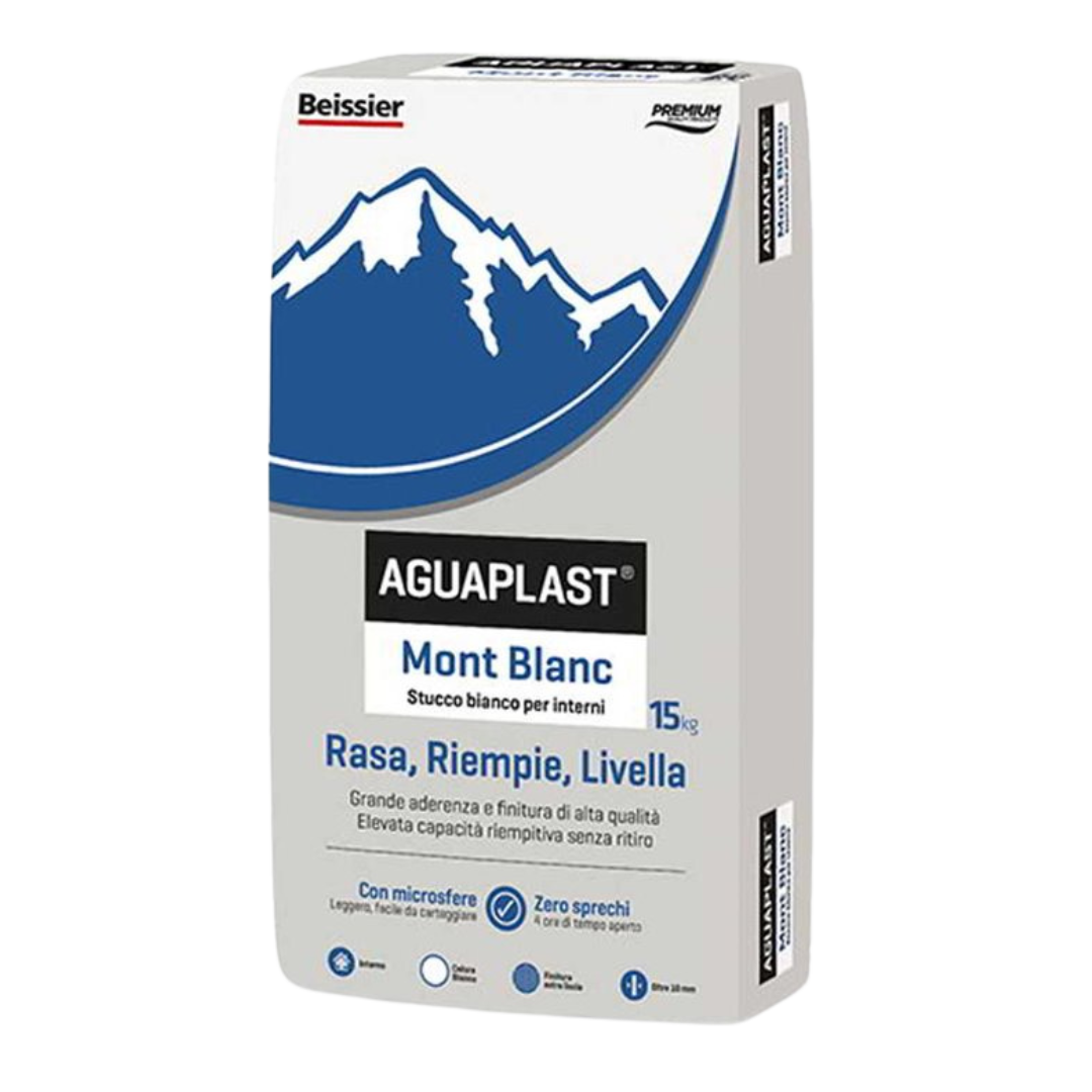 Stucco bianco in polvere che garantisce alte prestazioni,
per rasature stuccature, ripristini in pareti e soffitti.
Spessore: da 0 fino a 10 mm
Consumo: 1,1 Kg/m2/mm