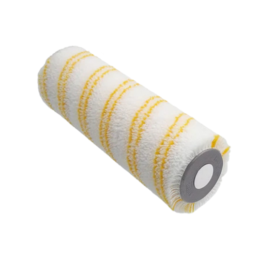 Rullo per superfici murali LISCE E POCO RUVIDE
Per applicazione di IDROPITTURE E VERNICI PER INTERN
Tessuto poliammide
Lunghezza 230mm -setola 13mm - diametro 48mm
Impugnatura plastica e gomma