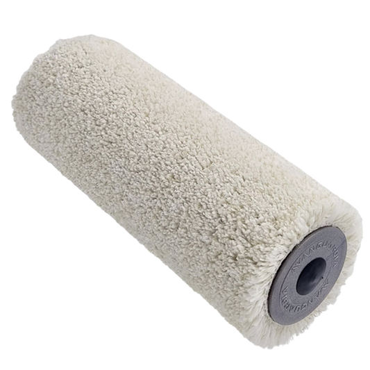 Rullo per superfici murali LISCE E MOLTO LISCE
Per applicazione di IDROPITTURE- SUPER LAVABILI-SMALTI ACQUA
Impugnatura plastica e gomma
